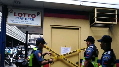 PCSO Lotto Outlet in Makati, Metro Manila .